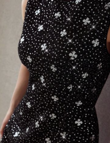 Rochie mini Shein MOTF, negru