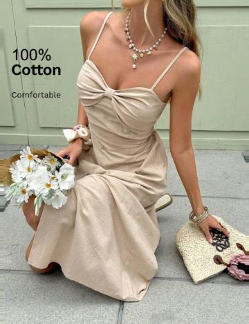 Rochie midi Shein, bej