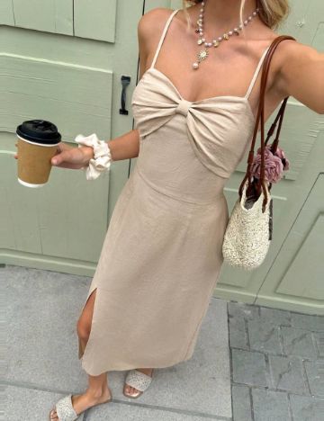 Rochie midi Shein, bej