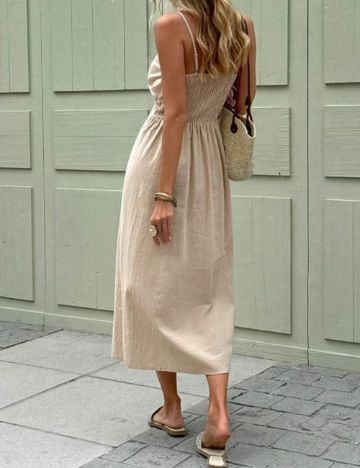 Rochie midi Shein, bej