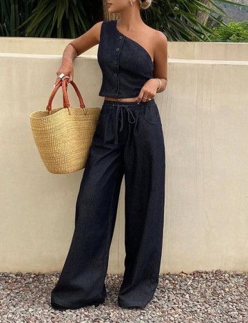 Compleu Shein, albastru