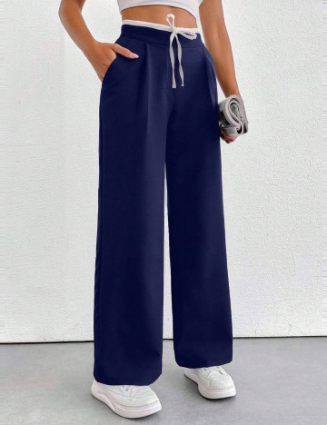 Pantaloni Shein, albastru