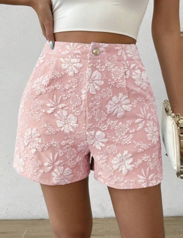 Pantaloni scurți Shein, roz