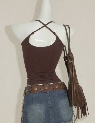 Top Shein, mix culori