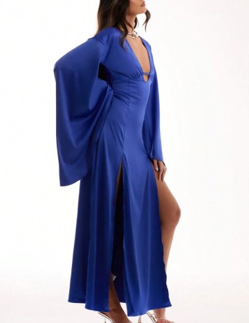 Rochie maxi Shein MUSERA, albastru