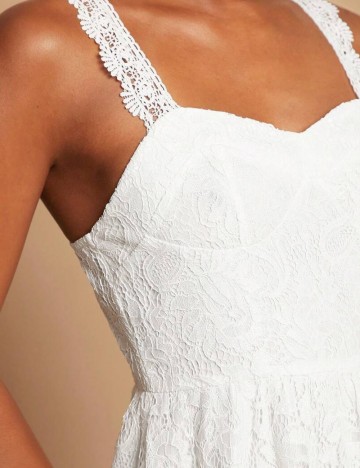 Rochie midi Shein, alb