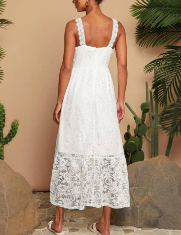 Rochie midi Shein, alb