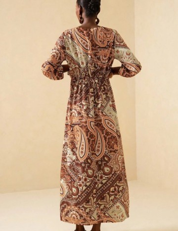 Rochie maxi Shein, mix culori