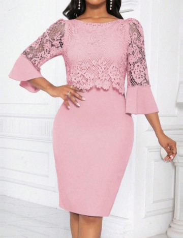 Rochie mini Shein, roz