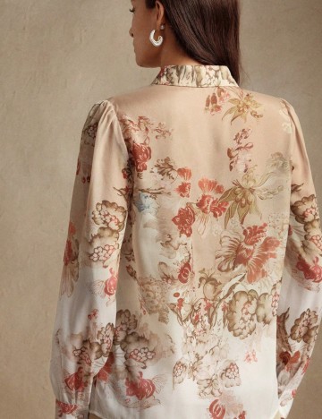 Cămașă Shein, maro