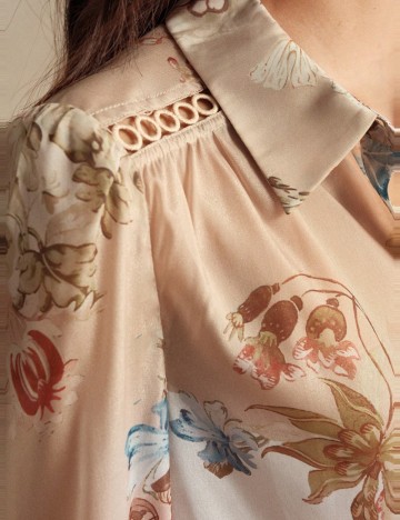 Cămașă Shein, maro