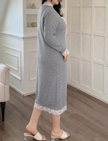 Rochie midi Shein, gri