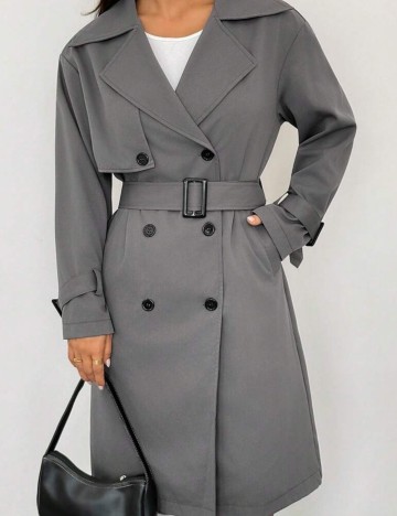 Trench Shein, gri