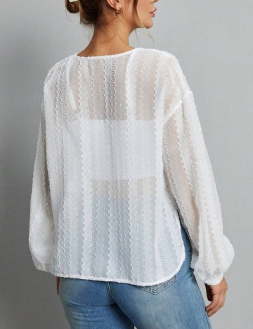 Cămașă Shein, alb