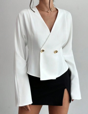 Cămașă Shein, alb