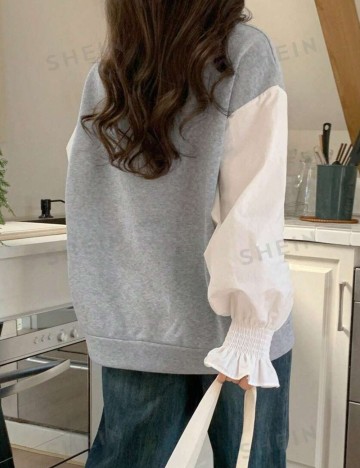 Bluză Shein, gri