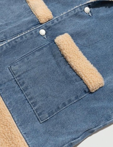 Geacă de blugi Shein, albastru