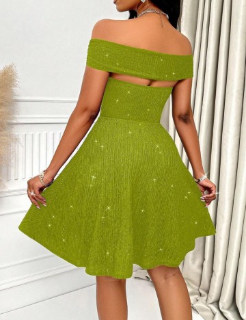 Rochie mini Shein, verde