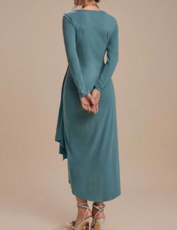 Rochie midi Shein, turcoaz