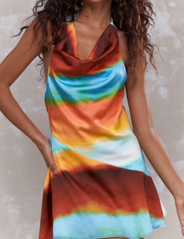 Rochie mini Shein, mix culori