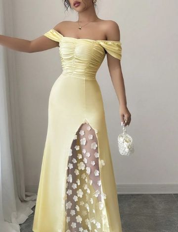 Rochie maxi Shein, galben