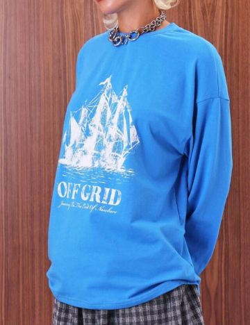 Bluză Shein, albastru