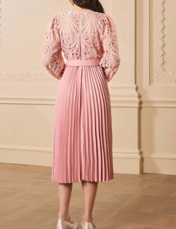 Rochie midi Shein, roz