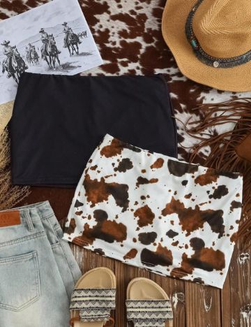 Set fuste Shein, mix culori