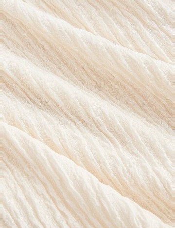 Rochie maxi Shein Curve+, crem