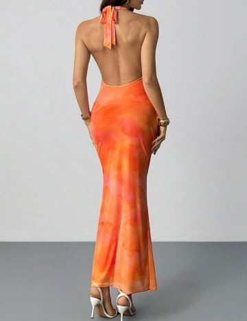 Rochie midi Shein, mix culori