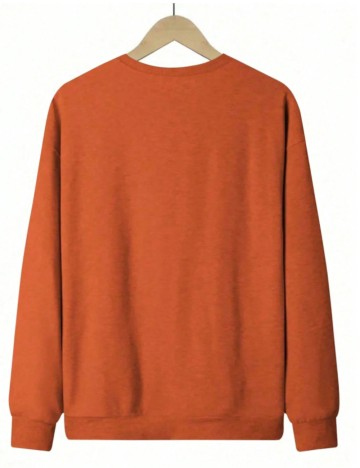 Bluză Shein Curve+, portocaliu