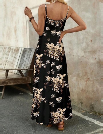 Rochie midi Shein, mix culori