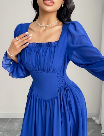 Rochie maxi Shein, albastru