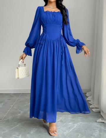 Rochie maxi Shein, albastru