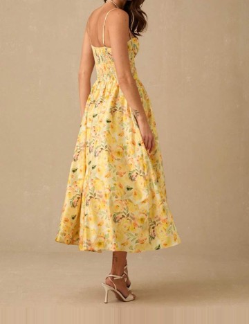 Rochie midi Shein, mix culori