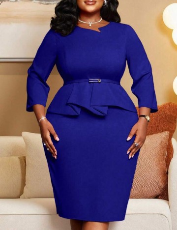 Rochie midi Shein, albastru