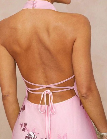 Rochie maxi Shein, roz