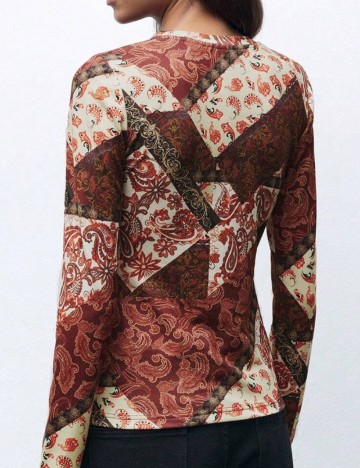 Bluză Shein, mix culori