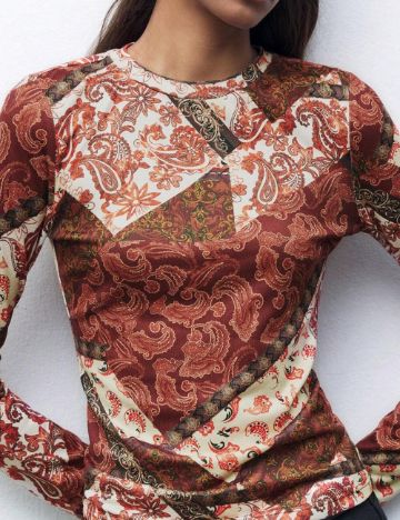 Bluză Shein, mix culori