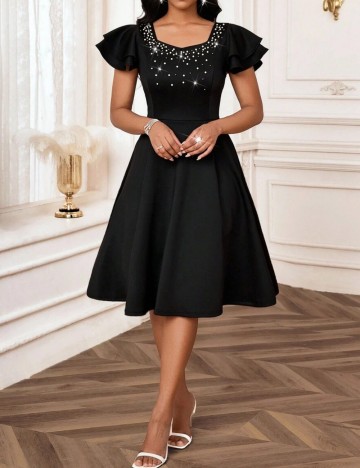 Rochie midi Shein, negru