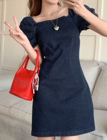 Rochie mini Shein DAZY, albastru