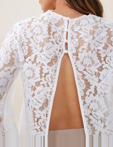 Bluză Shein, alb