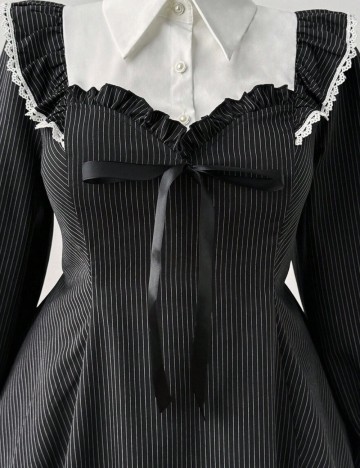 Rochie mini Shein Curve+, negru