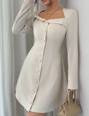 Rochie mini Shein, bej