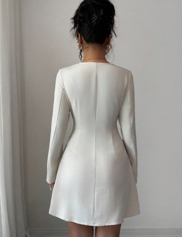 Rochie mini Shein, bej