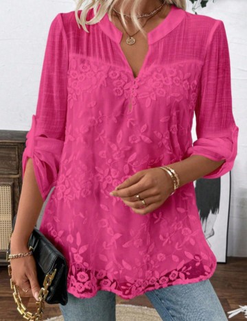 Cămașă Shein, roz