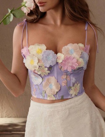 Top Shein, mix culori