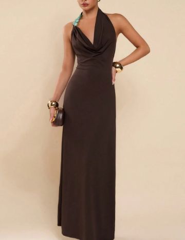 Rochie maxi Shein, maro