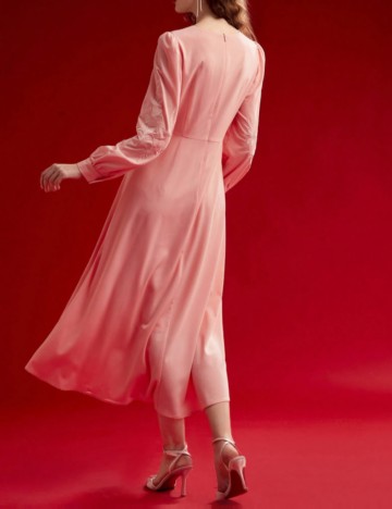 Rochie midi Shein, roz