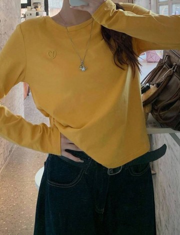 Bluză Shein, galben